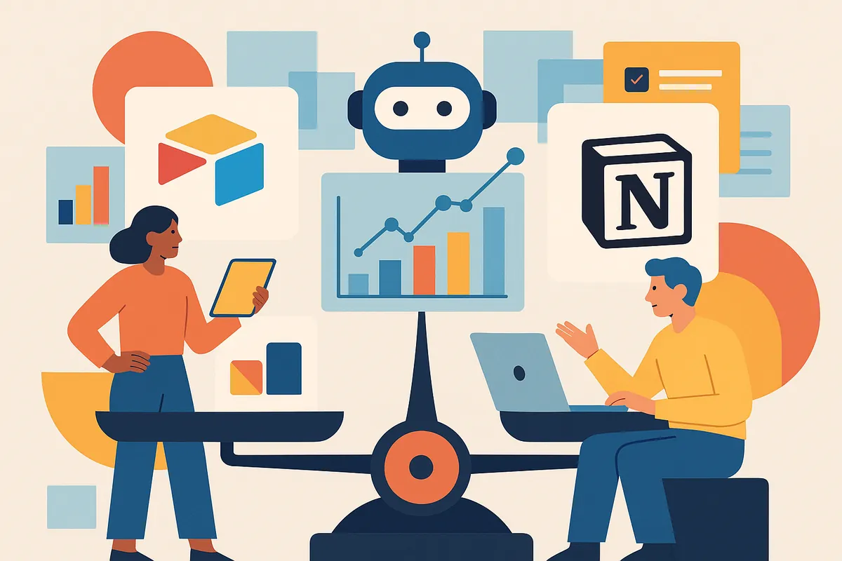 Airtable vs Notion : quel outil choisir pour votre entreprise en 2026 ?
