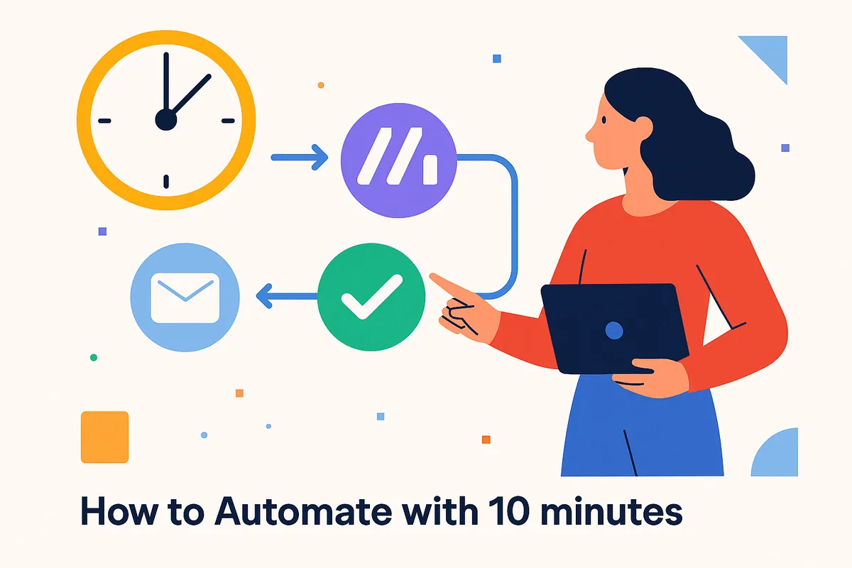 Comment automatiser avec Make en 10 minutes