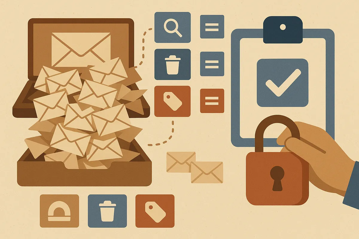 Automatiser le tri des emails en 2026 : règles concrètes et garde-fous pour garder le contrôle