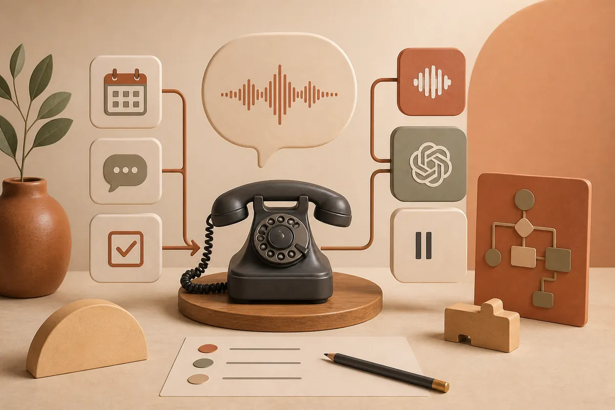 Automatiser les appels clients avec un agent vocal IA en 2026 : coûts, limites et template n8n (Twilio + ElevenLabs + OpenAI)