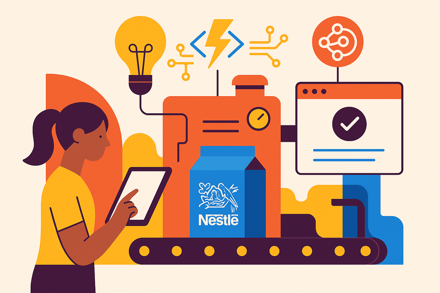 Nestlé — Industrializing an automated innovation request management process
